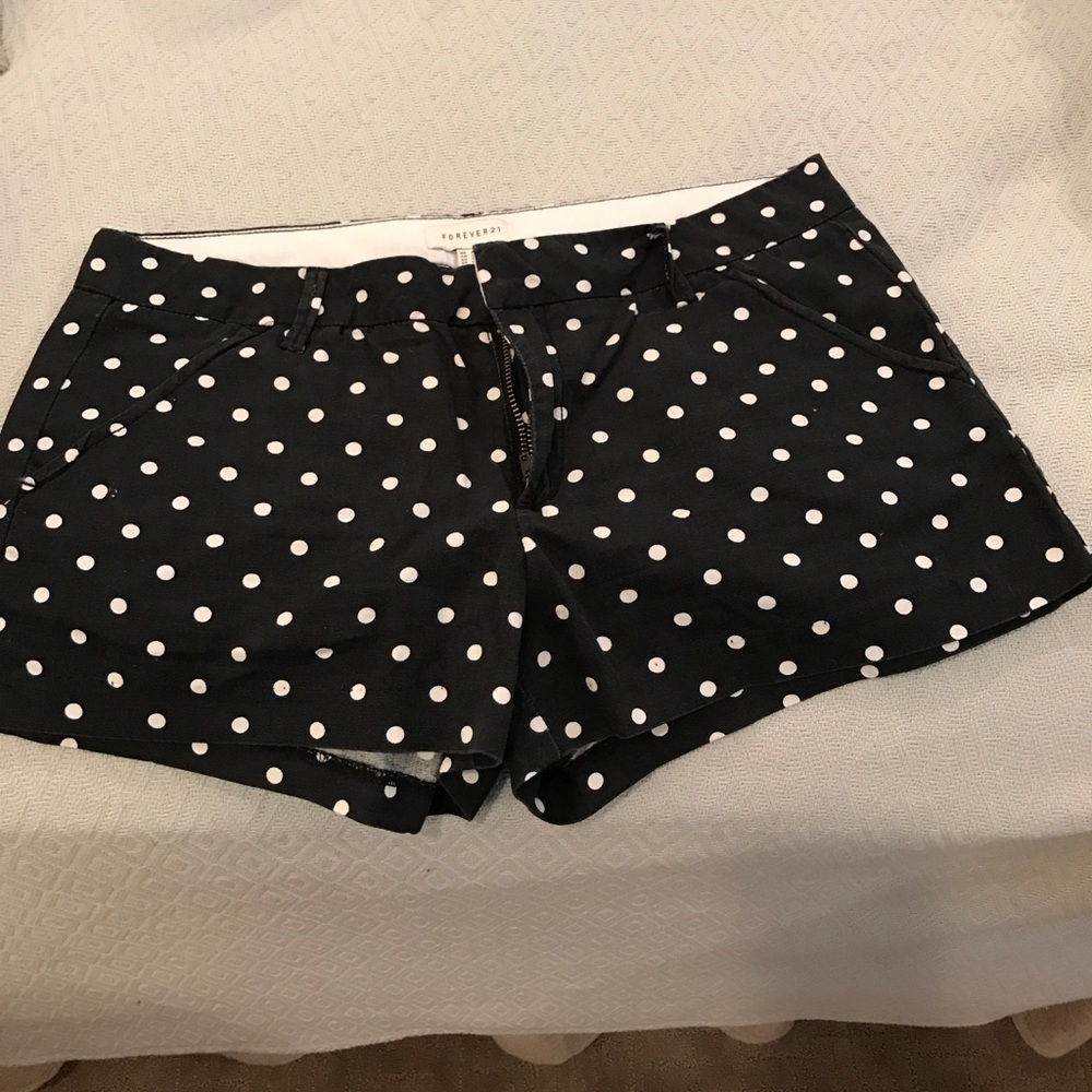 Forever 21 polka dot shorts